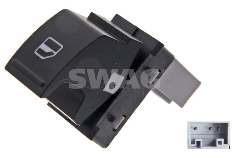 Amarok 10- Caddy 04- Golf 06-13 Passat 06- Polo 09- Transporter T6 16-19 Cam Kaldırma Düğmesi Arka Sol 7L6959855BR