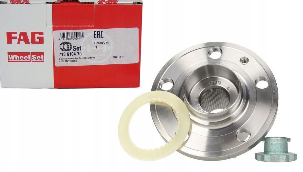 Ön Teker Rulman Poryalı Polo 02- Audi A1 19- İbiza 03-10 Fabia 00-10 72mm 6R0407621E