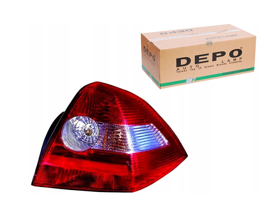 [DPO-551-1956R-UE] Megane 2 2003-2008 Sedan Komple Sağ Arka Stop 8200142681