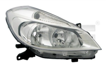 [DPO-551-1156R-LD-EM] Clio 3 2005-2008 Komple Far Sağ (Beyaz) 260100203R
