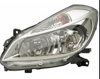 Clio 3 2005-2008 Komple Far Sol (Beyaz) 7701061071