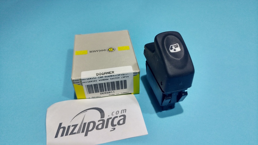 Megane 1 Kango Clio Cam Kaldırma Düğmesi 5 Fiş (Sol Cam)