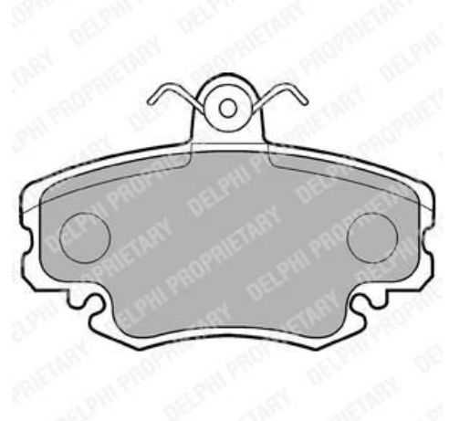 R9 85-97 Em Clio 01-08 Symbol 10- Ön Balata 7701209077