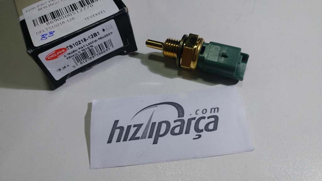 [DELPHI TS10218-12B] P206 P307 P407 Partner C5 C8 Berlingo Isı Muşur Yeşil