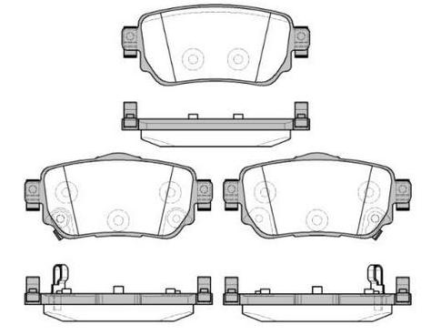 Kadjar Qashqai 2015- Arka Balata 440606633R