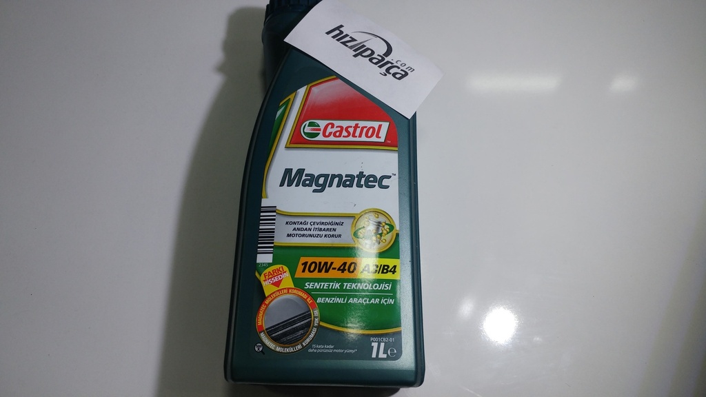 Castrol Motor Yağı Magnatec Benzinli Dizel 10W40 A3/B4 1Lt