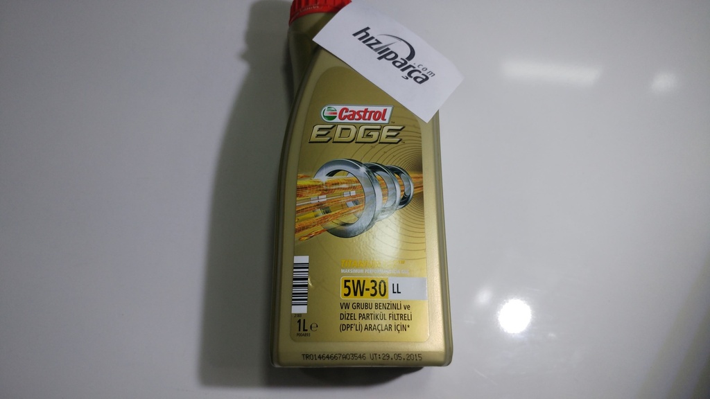 Castrol Motor Yağı Edge 5W30 1Lt ( Partikül Filtreli Araçlar)