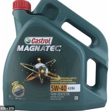 Castrol Magnetec Motor Yağı 5W40 4 Lt (Partiküllü Araçlara Uygun)