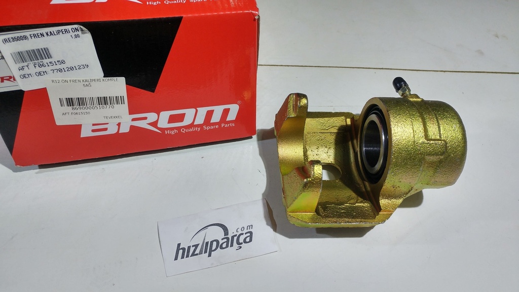 R12 Ön Fren Kaliperi Komple Sol 7701201239