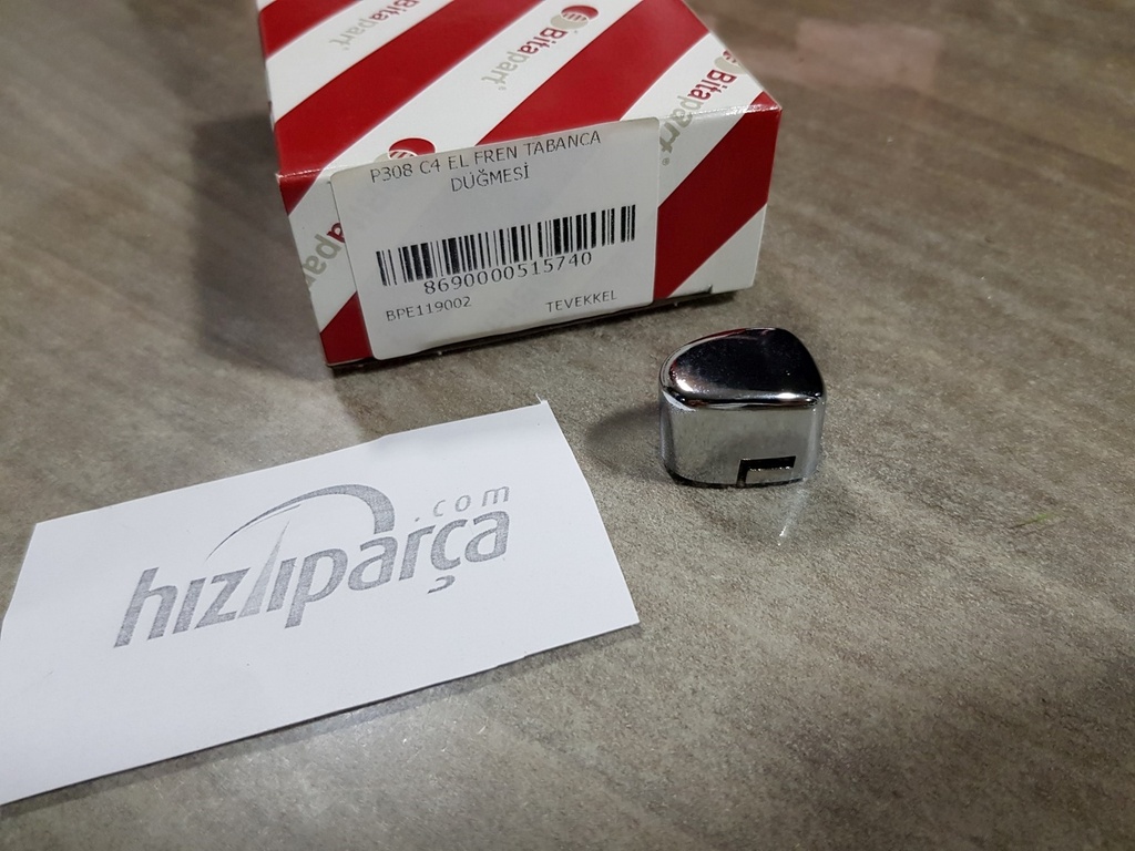 [BPE119002] P308 C4 El Fren Tabanca Düğmesi 4701.G3