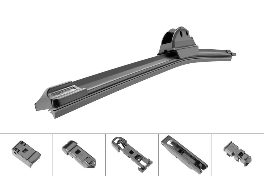 Silecek Süpürgesi Çok Aparatlı Muz Tipi 530 Mm
