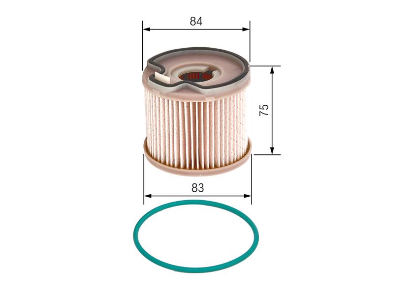 P206 P307 P406 P407 Partner Berlingo 2.0 Hdi Mazot Filtre 1906.A1