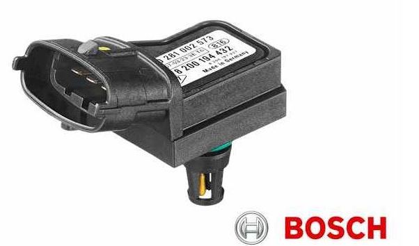 [BOSCH 0281002573] Kango Clio 2 1.5 Master 2.5 16V (98-10) Turbo Basınç Sensör ( Map Sensörü ) 8200194432
