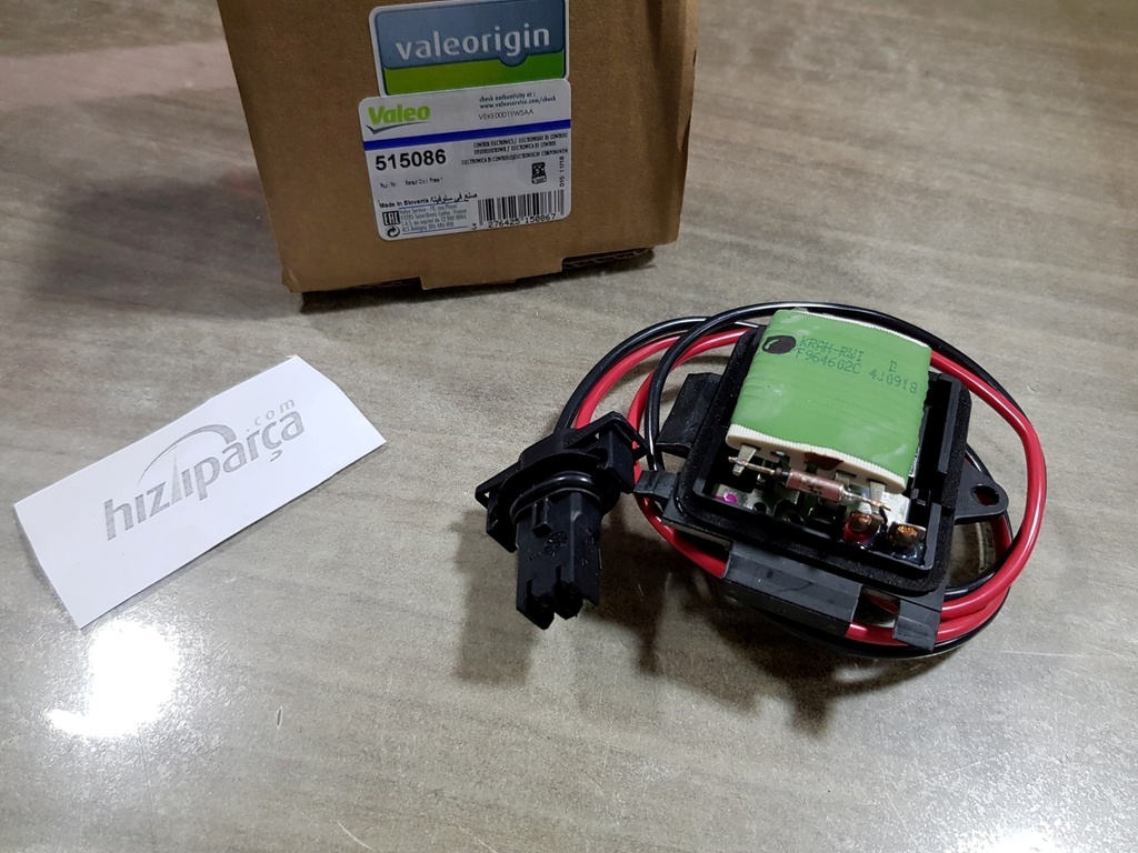 [VALEO 515086] Clio ( 98-08 ) Symbol 2007- Kalorifer Rezistansı (Klima Kontrol Ünitesi)