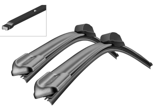 Silecek Süpürgesi Fiorino Bipper Nemo Muz Tipi 650-475 Mm