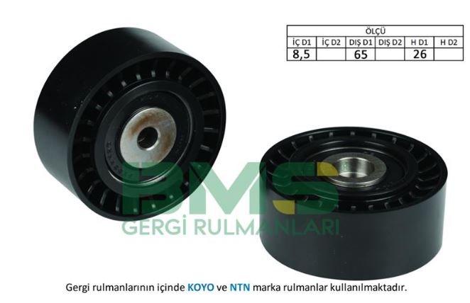 Audi A4 Audi A5 Audi A6 Audi A8 Audi Q5 Audi Q7 04- Alternatör Gergi Rulmanı Kütüksüz 059903341F