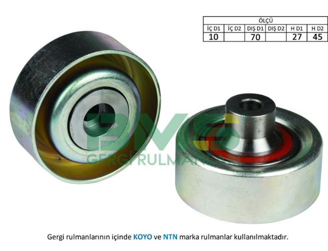 P206 P306 P307 C2 C3 04- 1.4 1.6 Hdi Alternatör Gergi Rulmanı 5751.E5