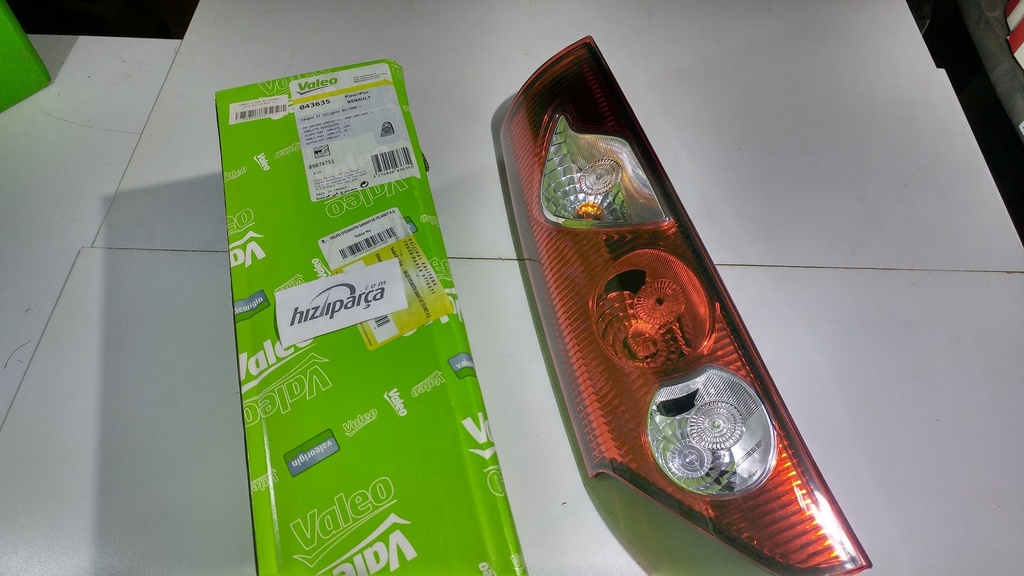 [VALEO 43635] Kango 2 2008-2015 Komple Stop Alt Tek Kapı Sol