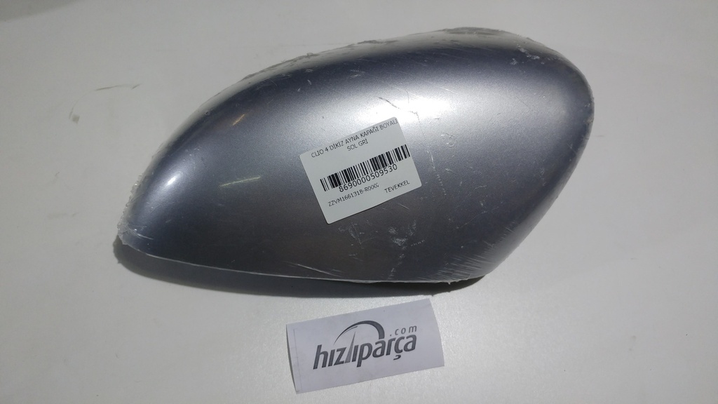 Clio 4 Dikiz Ayna Kapağı Boyalı Sol Gri (Orjinal)