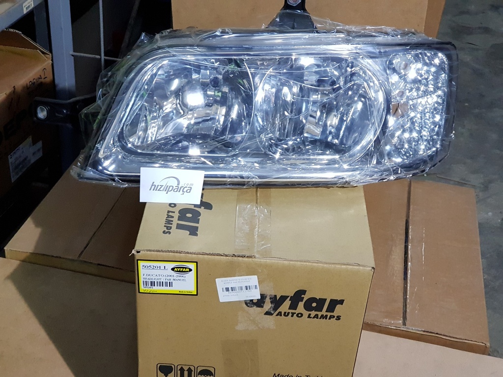 [AYFAR 505201] Ducato 2 03-06 Sol Komple Far Motorsuz 6208.E3