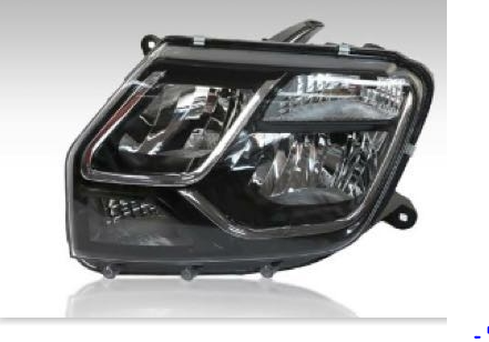 Duster 2010- Siyah Komple Far Sağ 260105828R