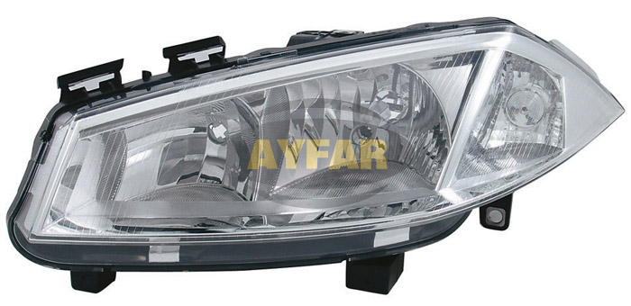 Megane 2 2003-2008 Komple Far Sol 7701054656