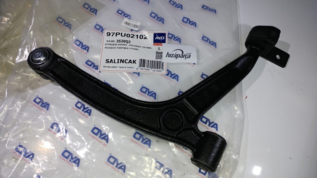 Partner Berlingo ( 96-07 ) 2.0 Hdi Salıncak Sol Dövme 3520.Q3