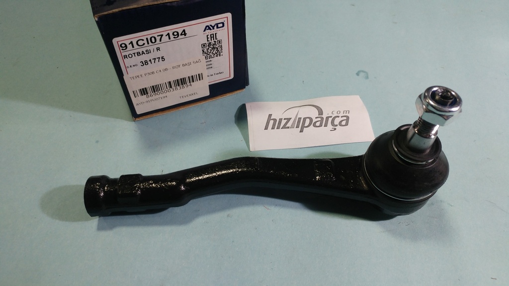 Partner Tepee P308 C4 08-- Rot Başı Sağ