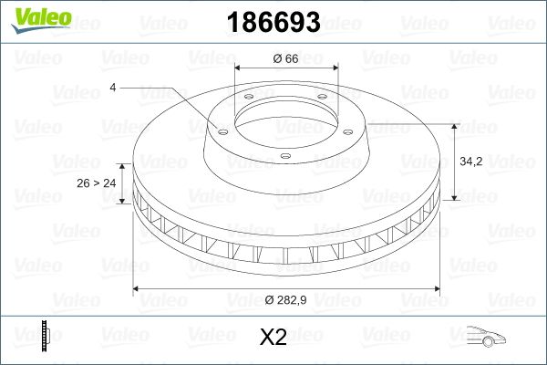P206 P207 P308 P3008 (98-13) C4 C5 Tepee 2009- Ön Fren Ayna Takım