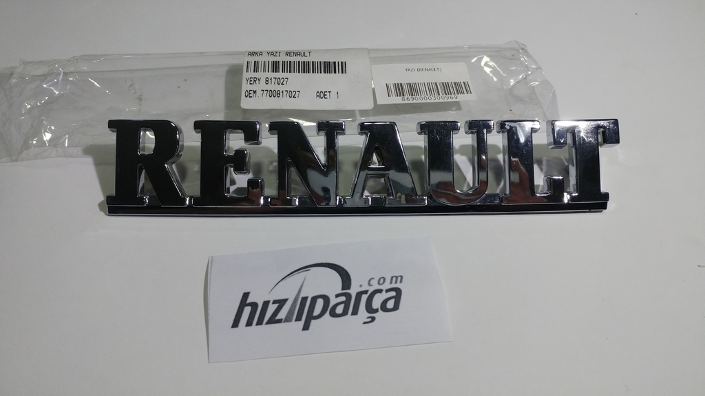 Yazı (Renault) 7700817027