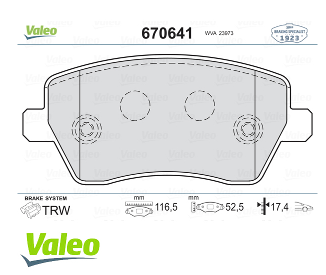 Clio 3 06-12 Logan 07- Mcv Duster Lodgy Clio 4 Ön Balata 7701208422