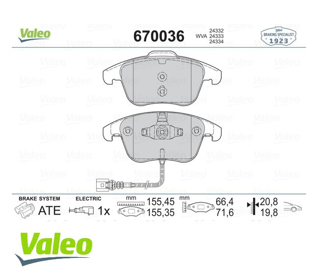 Passat Tiguan Audi Q3 03-18 Ön Balata 5N0698151