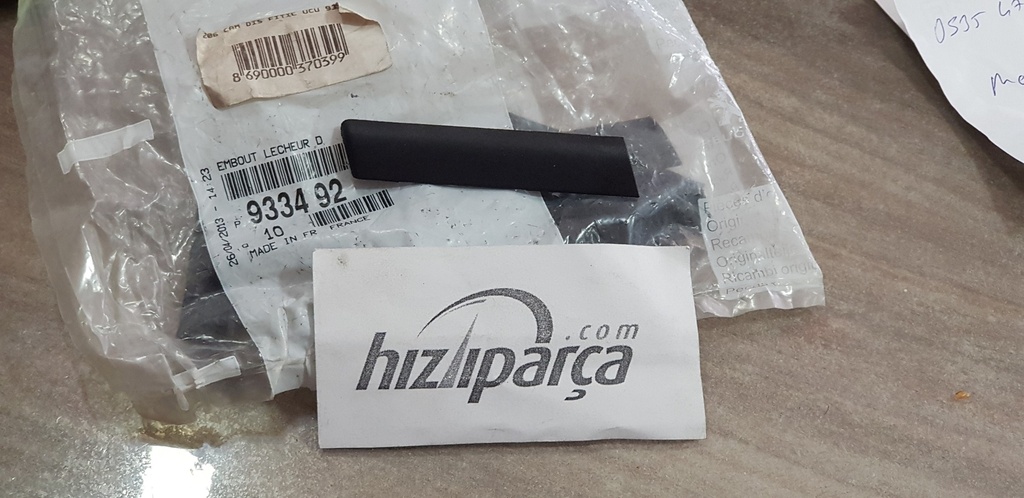 P206 Cam Dış Fitil Tutucu Sağ Ön Kapı 9334.92 Orjinal