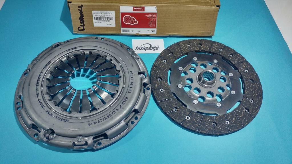 Fluence Megane 3 4 Laguna 3 Kango 2 1.5 08- 6 İleri Duster Debriyaj Seti 8671095344 Motrio