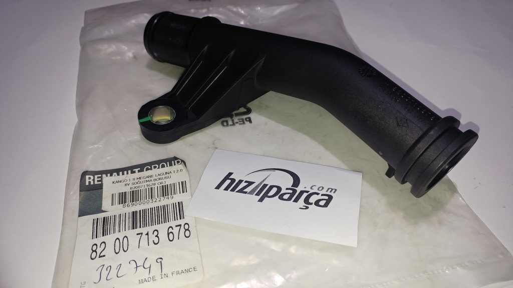 Kango 1.9 Megane Laguna 1 2.0 8V Devirdaim Soğutma Borusu 8200713678 Orjinal