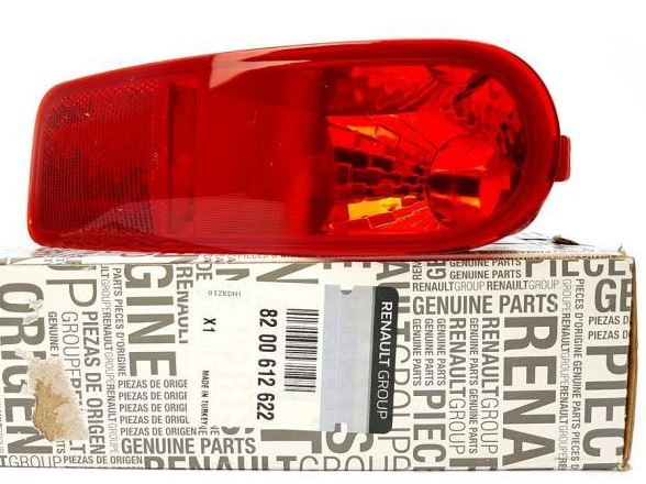 Clio 3 Grandtour Sağ Arka Tampon Reflektörü 8200612622 Orjinal