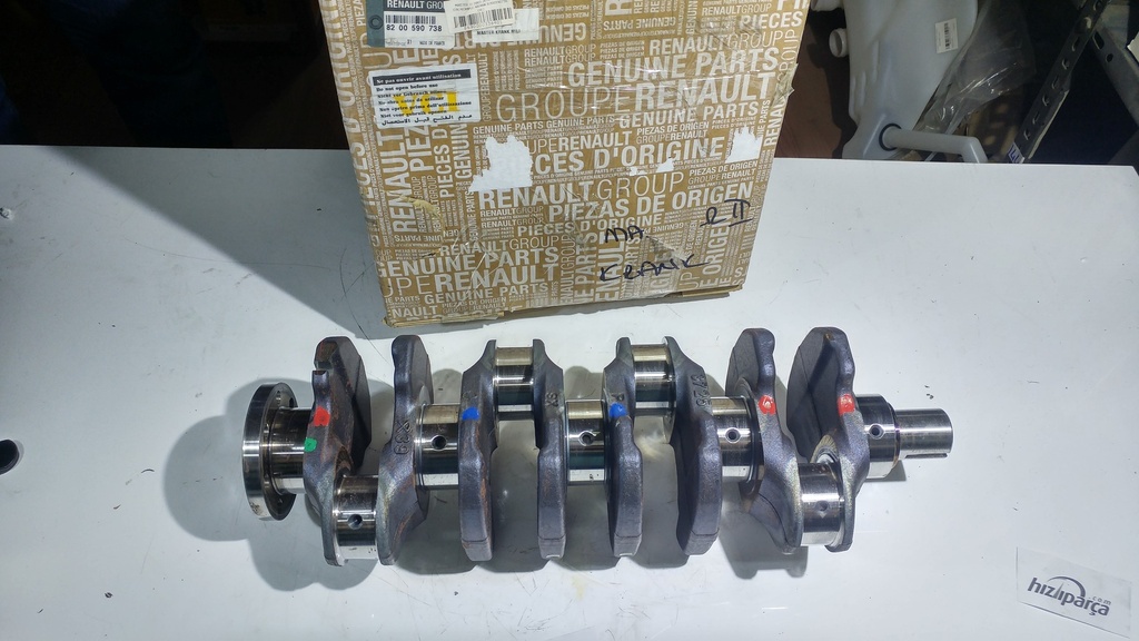 Master 2 Komple Krank 2003-2010 2.5 16V G9U 8200590738 Orj