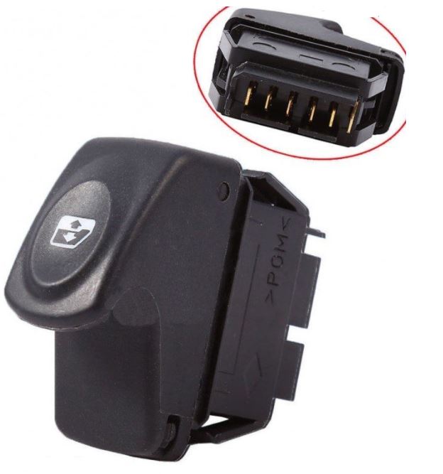 Symbol 07- Cam Kaldırma Düğmesi 8200467795 Orjinal (6 Fişli)