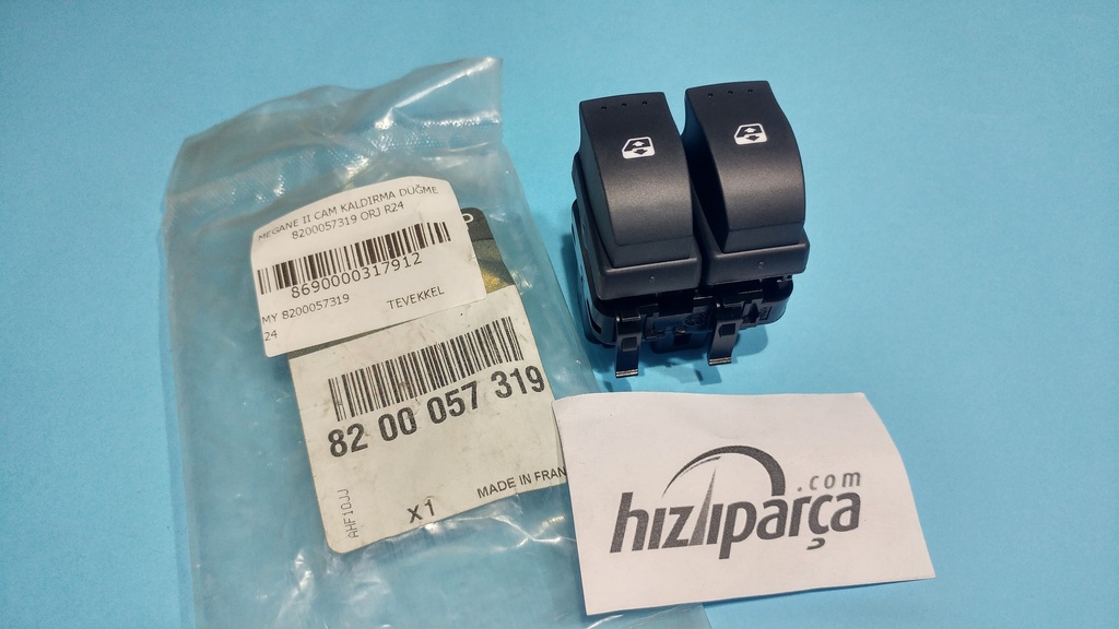 Megane 2 Cam Kaldırma Düğmesi 8200057319 Orjinal
