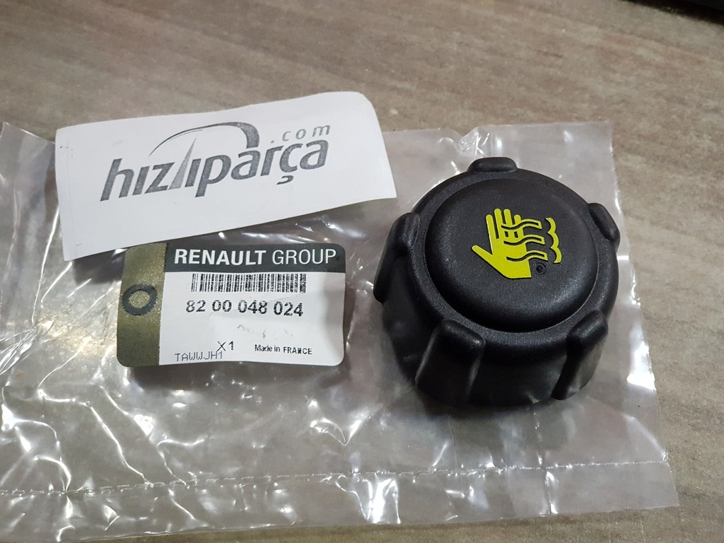 Clio Kango Megane Genleşme Şişe Kapağı Siyah 8200048024 Orjinal