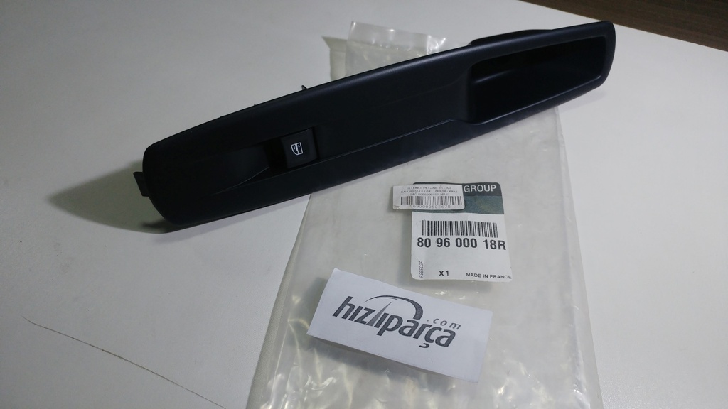 [809600018R] Fluence Megane 3 Cam Kaldırma Düğmesi Takım Komple Sağ 809600018R Mais
