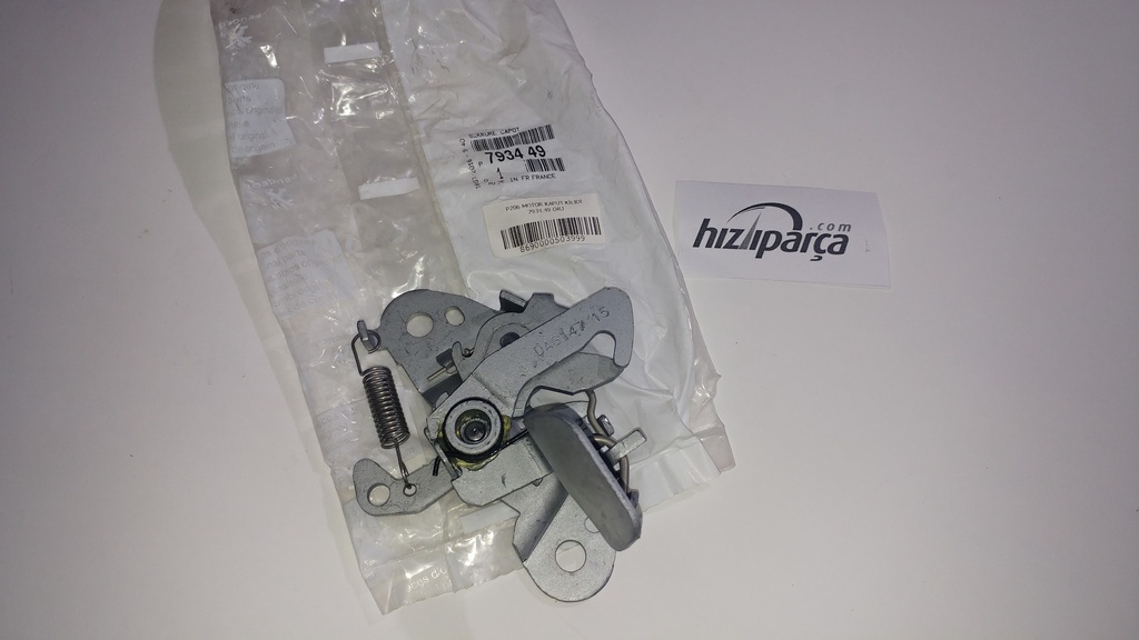 P206 Motor Kaput Kilidi 7934.49 Orjinal