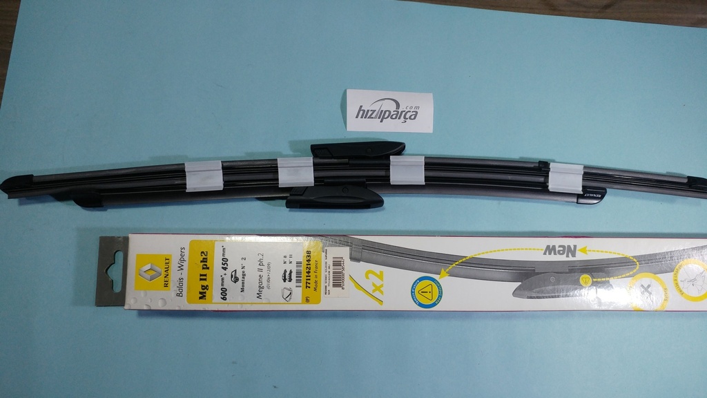 Megane 1 2 Silecek Süpürge Takım 60-45Cm 7711421438 Mais