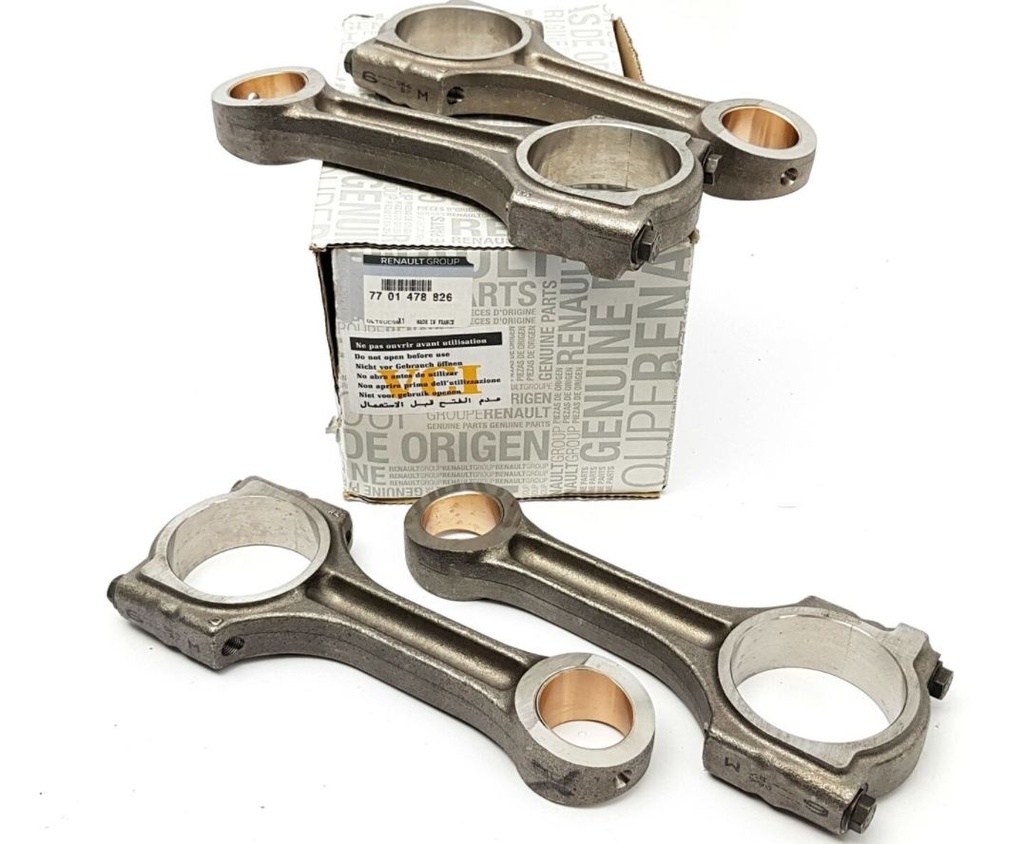 [7701478826] Master 2.5 16V G9U Piston Kolu Takım ( 4 Adet ) 7701478826 Orjinal