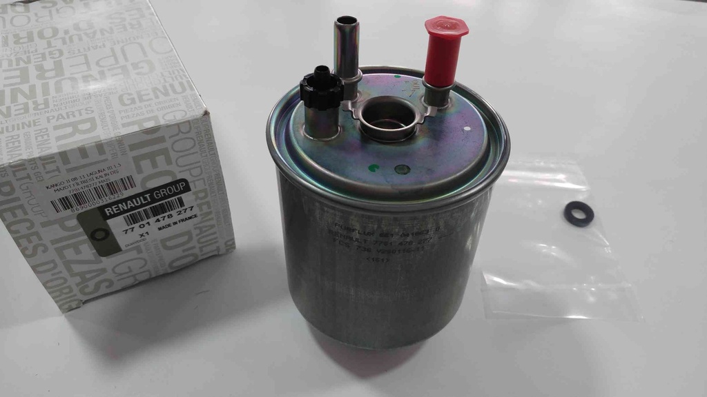 Kango 2 08-11 Laguna 3 1.5 Mazot Filtresi Kalın Diş 7701478277 Orjinal