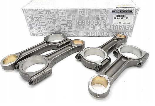 Laguna 3 Koleos Trafic M9R 2.0 Piston Kol Takımı 4 Adet 7701477831 Orjinal