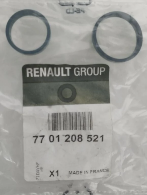 Fluence Megane 3 Duster Qashqai 1.5 Termostat Su Flanşı Oring Takımı (Egr Oring Conta Takımı) 7701208521 Mais