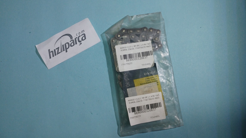 Kango Clio ( 98-08 ) 1.4 8V Yağ Pompa Zincir 7700739233 Mais