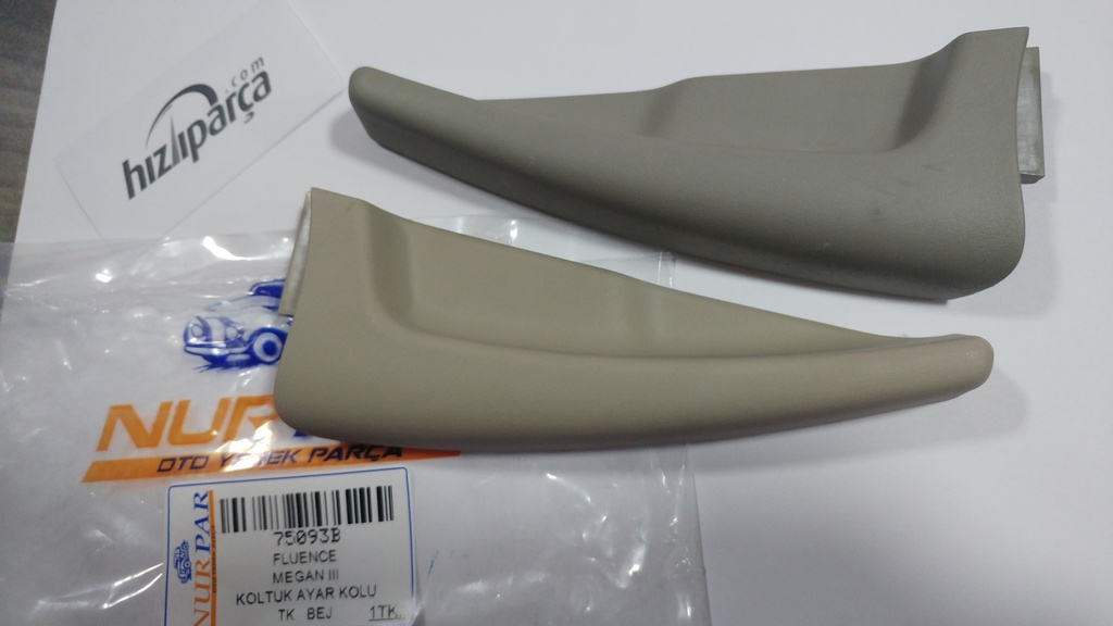 Megane 3 Fluence Koltuk Ayar Kolu Takım Bej 876187085R