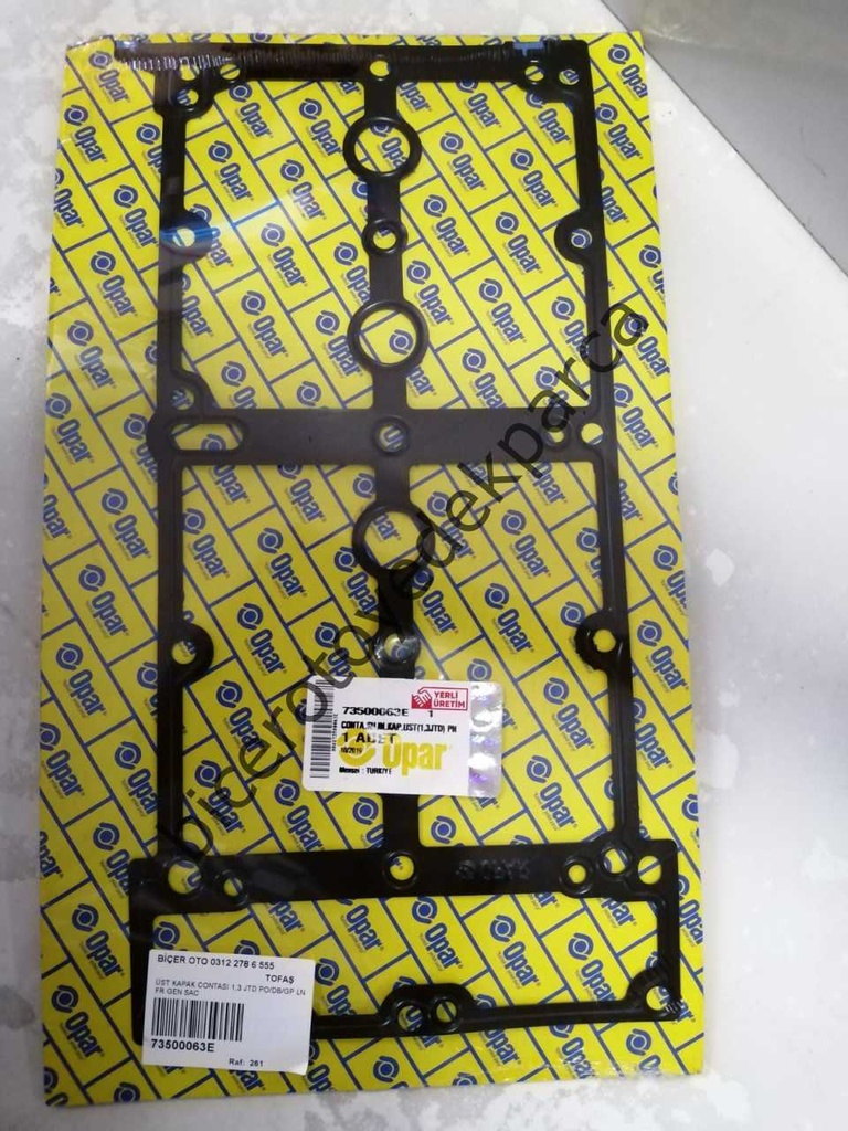 [73500063E] Doblo Fiorino Punto Idea Egea 1.3 Multıjet Üst Kapak Conta 73500063E Opar